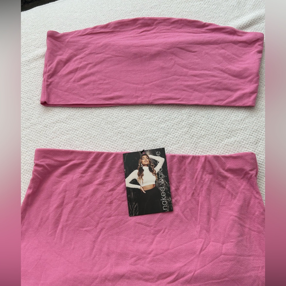 Bandeau and skirt set